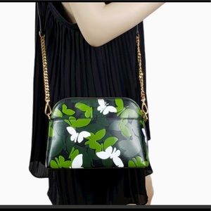 Micheal kors camo butterfly studded bag